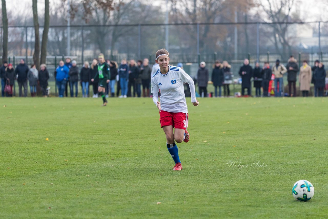 Bild 83 - B-Juniorinnen HSV - VfL Wolfsburg : Ergebnis: 2:1